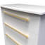 Fully Assembled Madeenah 4 - Drawer Chest of Drawers-809299734