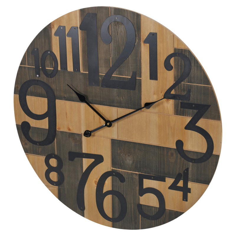 Gholson Wood Wall Clock
