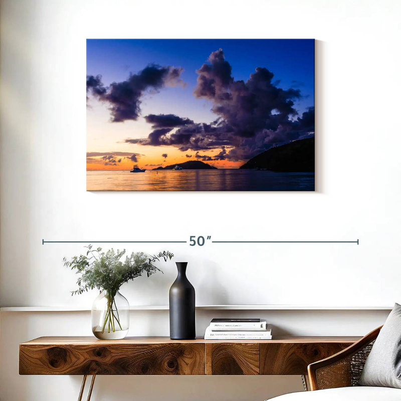 Gillard Maho Bay Beach, H 24 po x l 36 po