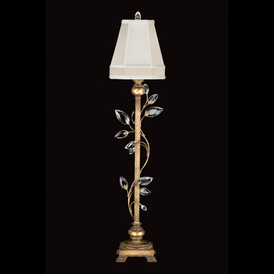 Crystal Laurel Buffet Table Lamp