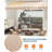 10'x8' Retractable Awning, Waterproof Patio Awning, Sun Shade Awning with Manual Crank Handle, Aluminum Frame, 280 g/㎡ Polyester Fabric, for Deck, Porch, Balcony-124629738-124629742-131522320