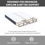 Sommier tapissier / base en bois fendu pour support de matelas, entièrement assemblé-457351423-457351419