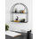 Tablette décorative en métal 2 pièces