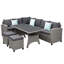 Ensemble de conversation modulaire en rotin 5 pièces avec coussins-1263348588-1332424286