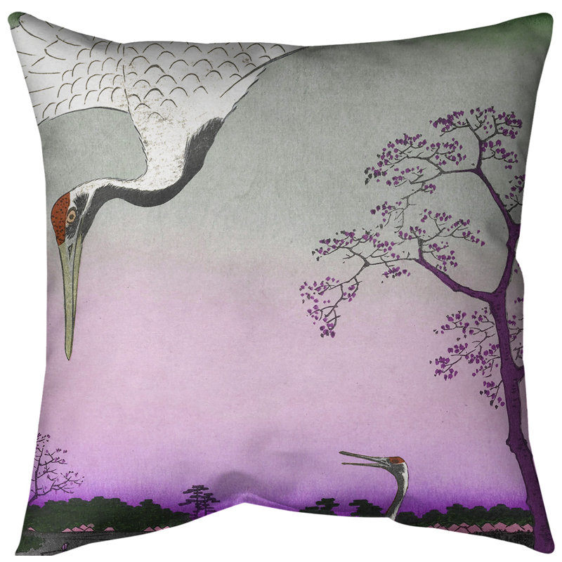 Coussin japonais, Bourre en polyester, Rose, Polyester sergé