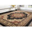 Tapis beige / noir Clarence-26956516