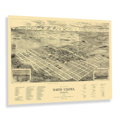 1889 North Yakima, État de Washington