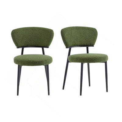 Upholstered Dinning Chair Set Of 2