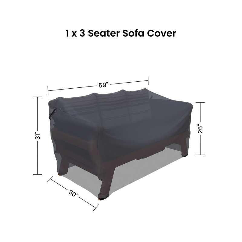 Katinka Eucalyptus Outdoor Patio Daybed Cover