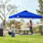 Pop Up Canopies 10 Ft. W x 10 FT. D Metal Party Tent Canopy-47866915