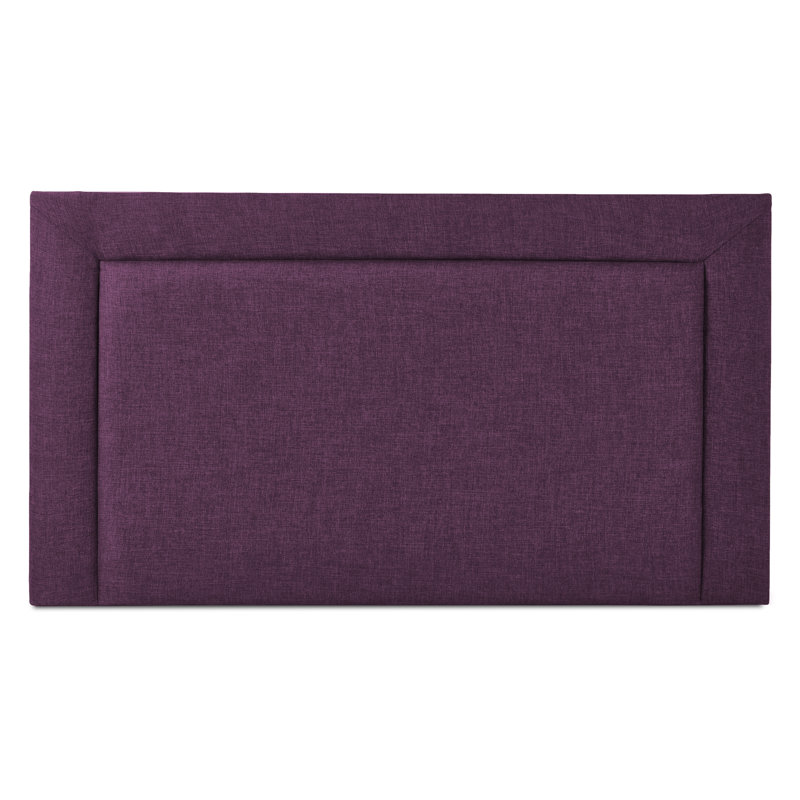 Franciane Upholstered Headboard, Purple, Double (4'6)