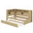 Twin-Size Wooden Daybed With Shelves, USB Ports, And Pull-Out Trundle-1884360395