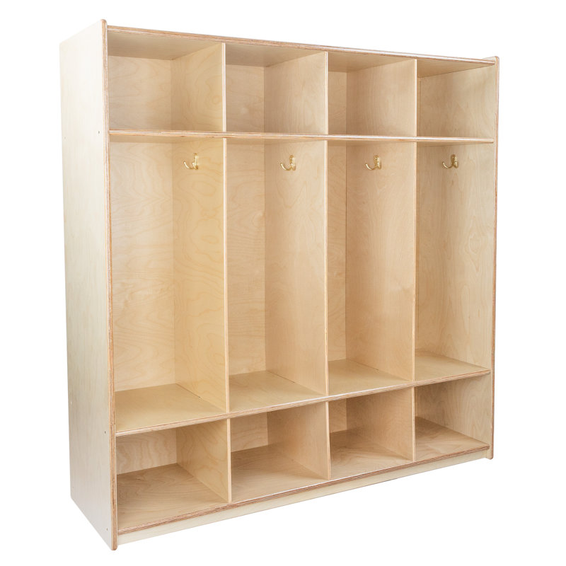 4 Section Locker