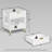 1-Drawer Nightstand with Fluted Front and Open Shelf -48894870