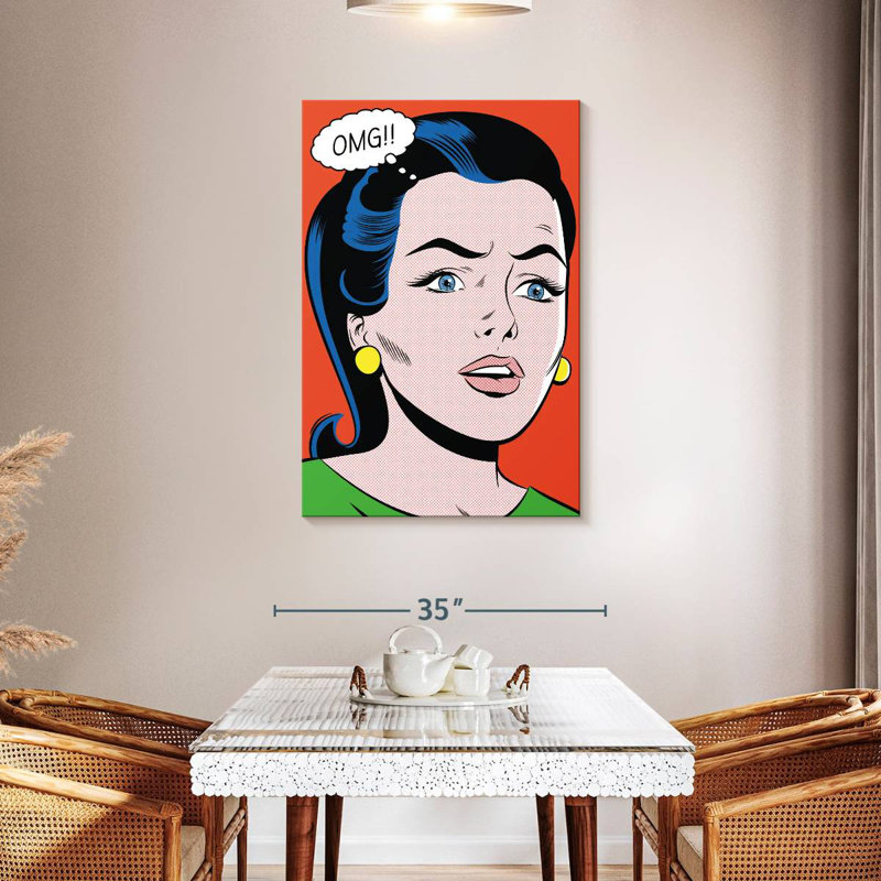 Leisha OMG, 45" H x 30" W