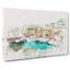 Yachts in Monte Carlo Monaco - Wrapped Canvas-56667860
