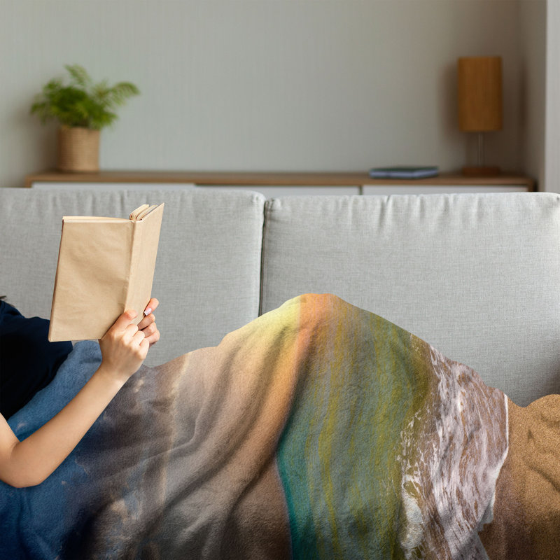 Hand Woven Throw Blanket, 60" x 80"