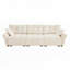 Canapé 3 places avec 2 repose-pieds-595198829