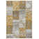 Mustard/Light Grey Area Rug
