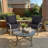 6.5″ Outdoor Replacement  Cushion Set, Deep Seating Seat / Back Cushion Set-1066329153