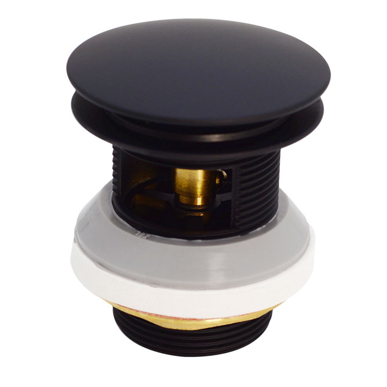 Coarse Thread Tip-Toe Bathtub Drain use for Integrated Overflow