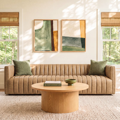 Brandt Genuine Leather Sofa