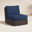 Naomie Armless Patio Chair with Sunbrella® Cushions-98128052