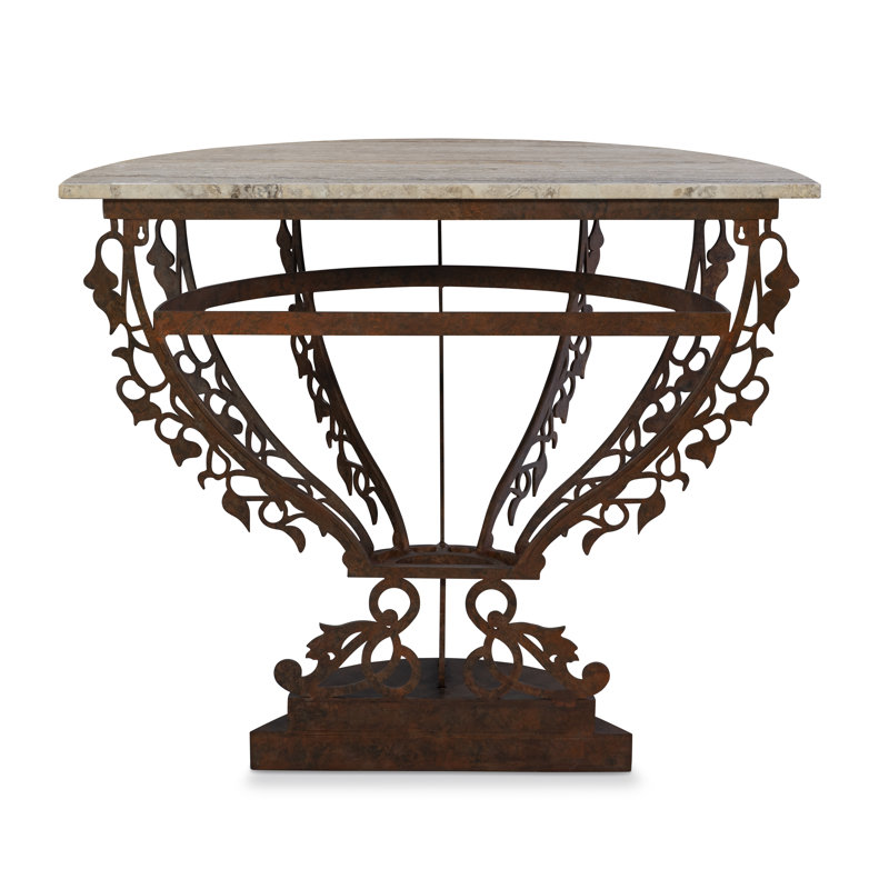 VENETIAN DEMILUNE CONSOLE
