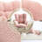 Teddy Upholstered Nursery Rocking Chair with Side Pockets-1968442536