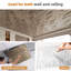 Paquet de 12 tuiles de plafond de 24 po x 24 po, panneaux de plafond à coller 3D en PVC (48 pieds carrés / caisse)-116367963