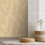 Papier peint allure feuille beige-1165892613