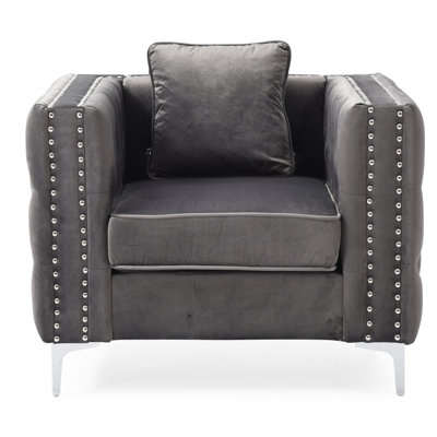 Paige G822A-C Chair , GRAY
