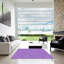 Tapis de zone mauve à motifs Waukeenah-430980603