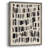 Chalk and Flint II Framed Print - Solid Wood-583355985