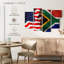 Drapeau de Borges aux États-Unis et en Afrique du Sud-107490406