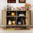 47" Sideboard Buffet Cabinet With Sliding Door-1698495083