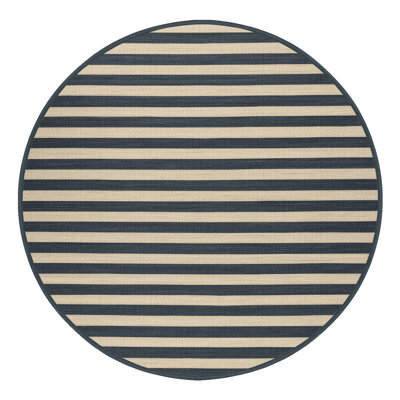 Tapis noir à rayures horizontales lavable à la machine