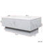 Table basse avec plateau coulissant, table centrale avec compartiment de rangement caché, table extensible pour le salon