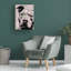 «Animal Thoughtful Pit Bull», reproduction sur toile-1963793824