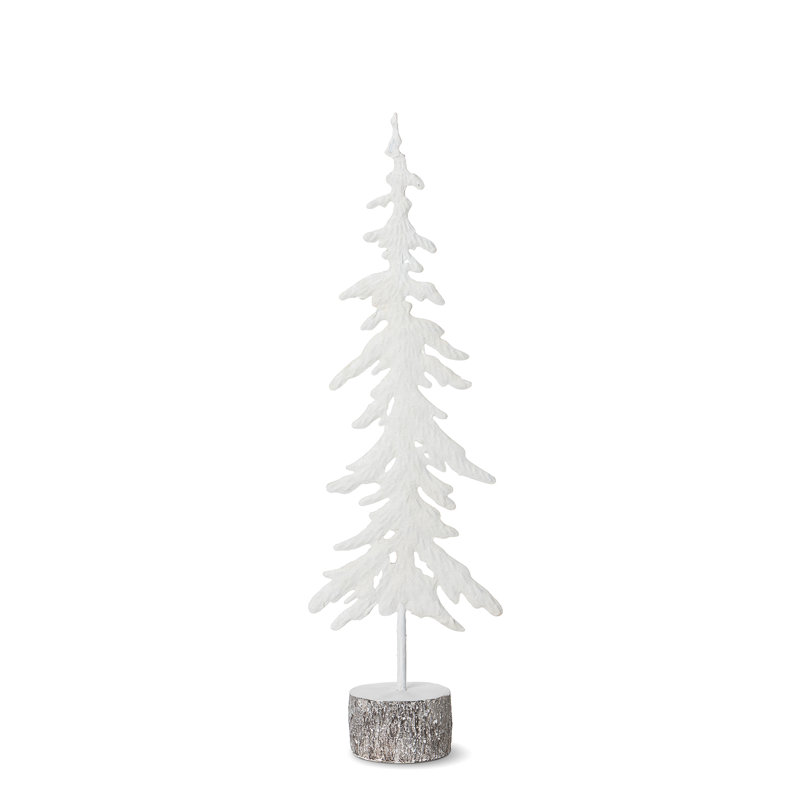 Snowy White Tree, Medium, 24.02" H x 7.48" W x 3.94" D