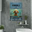 Poodle Bath Soap 1 - 1 pièce, impression sur toile tendue-89252782