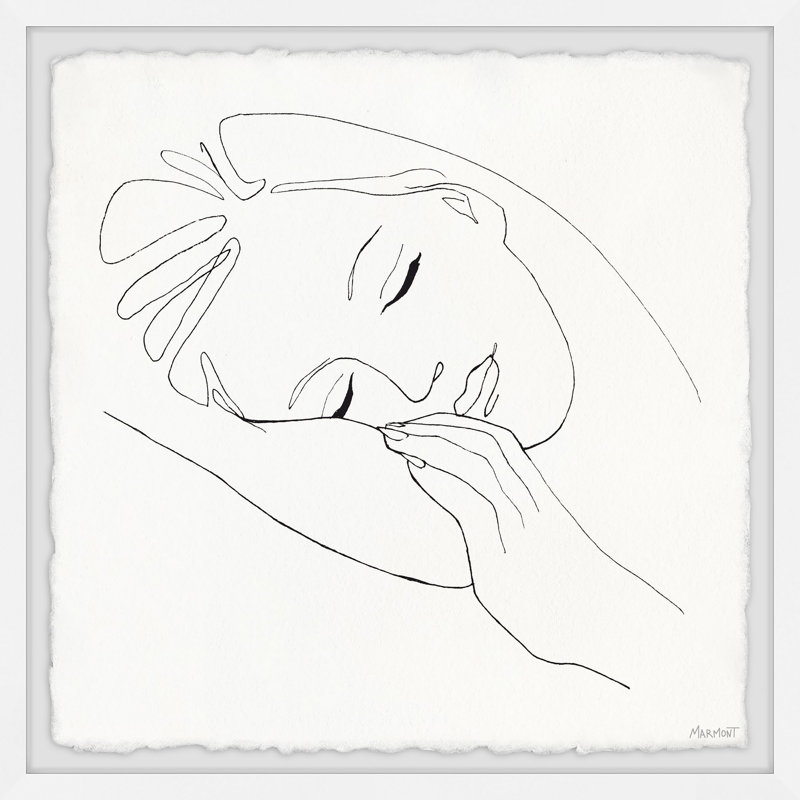 Sleeping Beauty - Single Picture Frame Painting, 51 cm H x 51 cm W