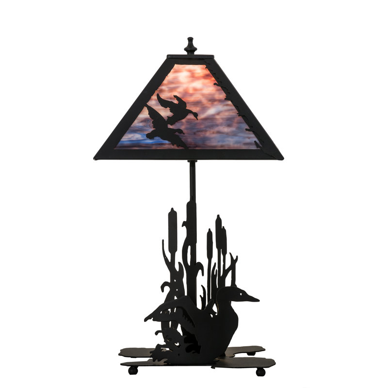 Rustic Lodge Table Lamp