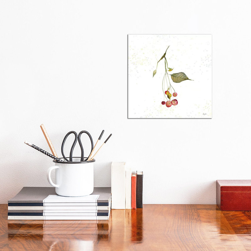 Botticelli Plants Iii by Kristy Rice - Wrapped Canvas Gallery-Wrapped Canvas Giclée, 30.48 cm H x 30.48 cm W