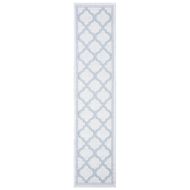 Murielle Performance Machine Washable Geometric Indoor/Outdoor Area Rug, Runner 2' x 8'