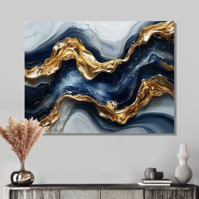 «Aqua River Of Nero Marquina», art en marbre II