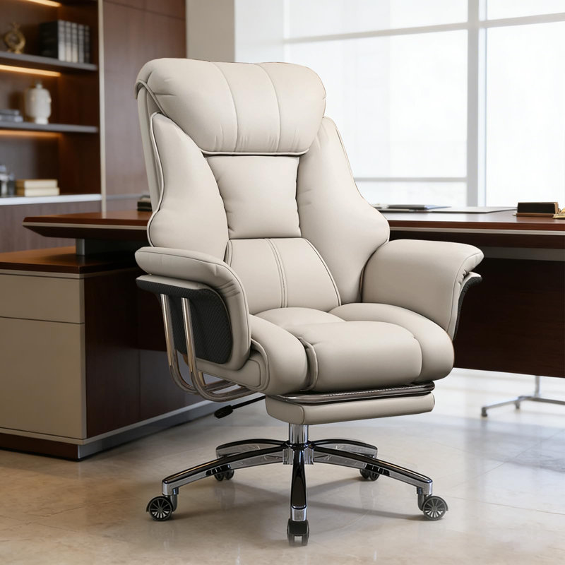 Blue Elephant Executive Chair, White