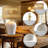 21" Boho Ceramic Gray Table Lamp with 3-Way Dimmable Handwoven Rattan Shade-501265589