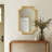 Averin Natural Rattan Wall Mirror
