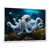 Cadre flottant blanc